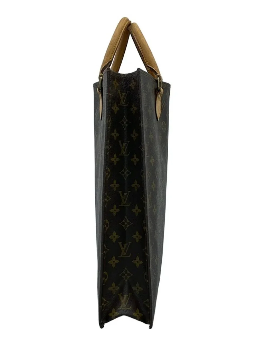 LOUIS VUITTON Sac Plat M51140 Monogram Unconfirmed Handbag Monogram Canvas